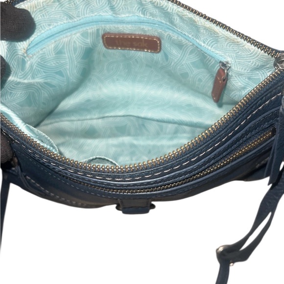 The Sak Ventura Crossbody Bag In Dark Denim Blue Navy - Picture 4 of 5